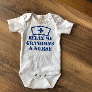 Relax My Grandma’s A Nurse onesie